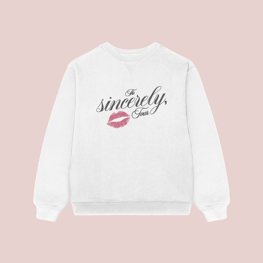 Kali Uchis Tour Merch - Sincerely, Tour Crewneck