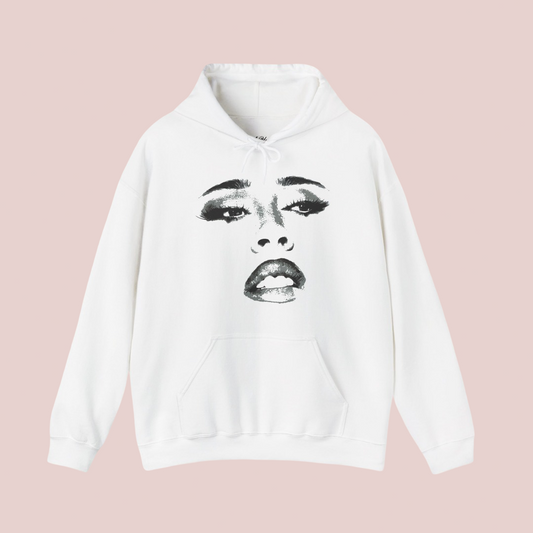 Kali Uchis Tour Merch - Sincerely, Tour Face Hoodie
