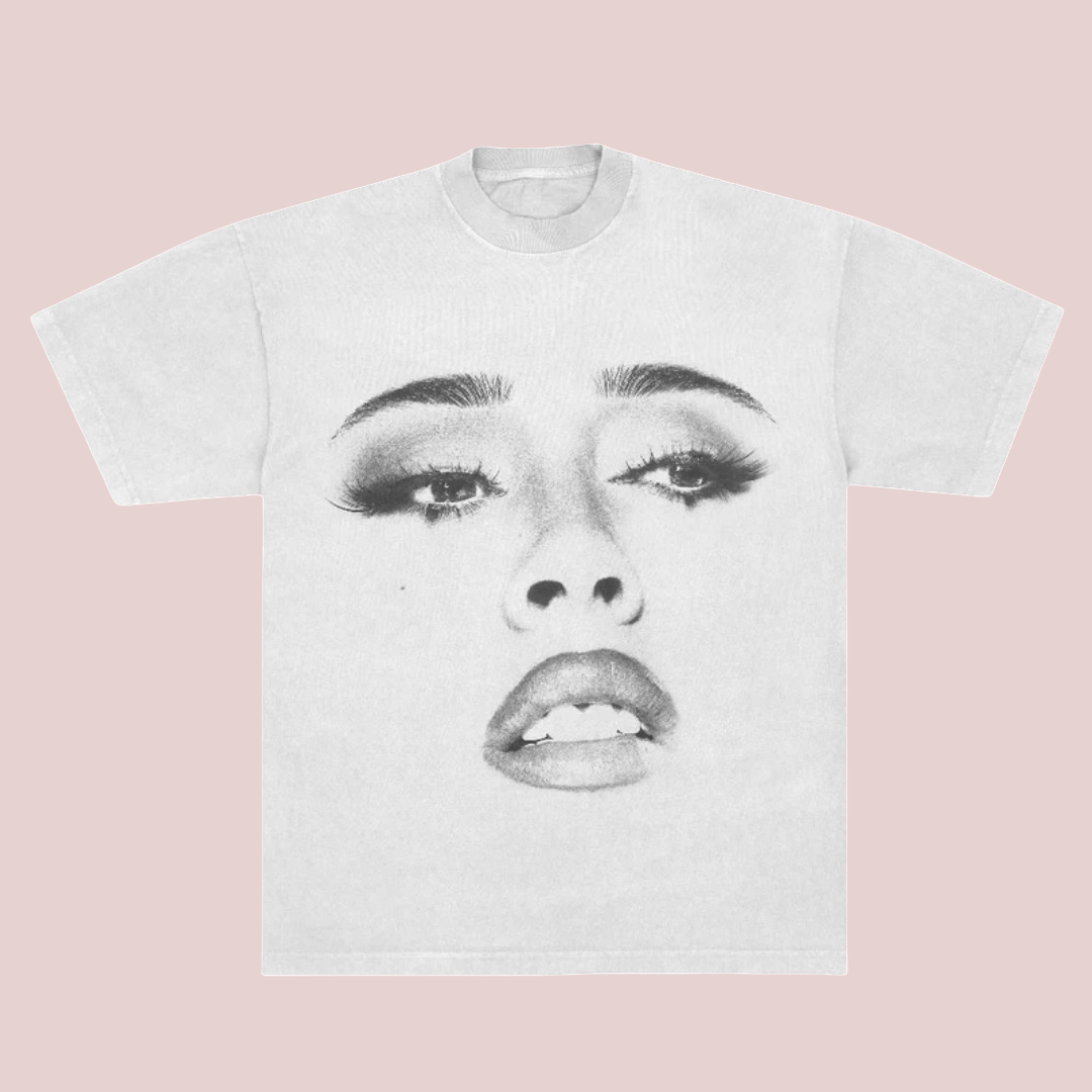 Kali Uchis Tour Merch - Sincerely, Tour Face Tee