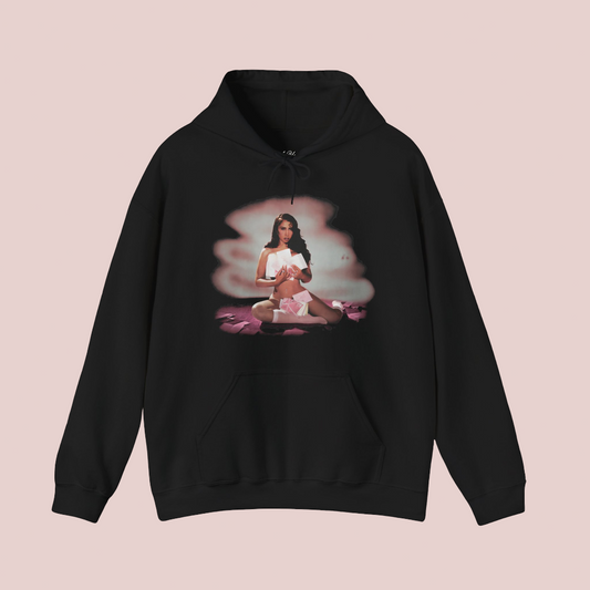 Kali Uchis Tour Merch - Sincerely, Tour Date Black Hoodie