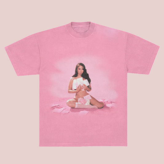 Kali Uchis Tour Merch - Sincerely, Tour Pink Date Tee